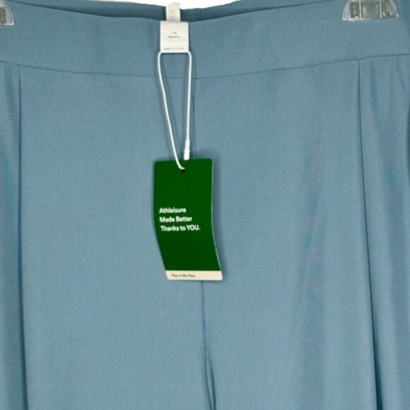 Halara Flex™ High Waisted Body Sculpt Waist-Slimming Wide Leg Pants - Blue - XL - Picture 4 of 8